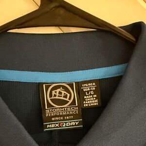 Stormtech Performance Men's Blue Polo Shirt